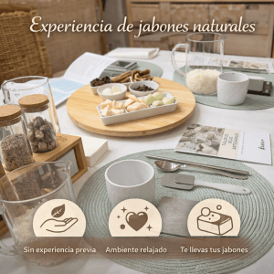 Experiencia de jabones naturales en Kueeva