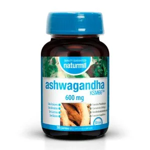 Ashwagandha KSM-66™ 600 mg – Naturmil (30 comprimidos)