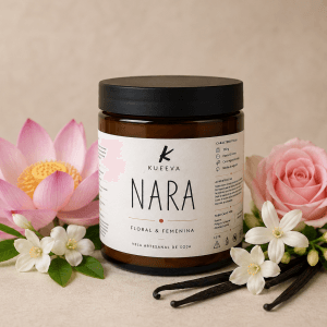Vela NARA Floral & Femenina 200g