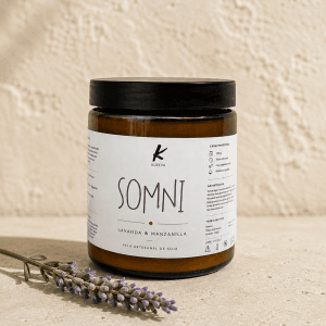 Vela SOMNI · Lavanda & Manzanilla · 200g