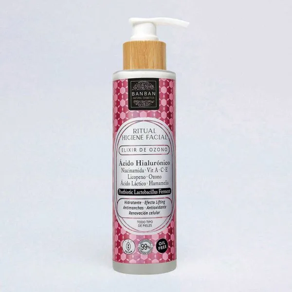 Elixir de Ozono Banban 150ml - Limpiador facial purificante y regenerador