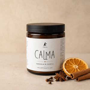 Vela CALMA Naranja & Especias 200g